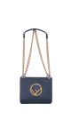 Fendi Kan I Shoulder Bag i Mørkeblå