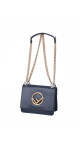 Fendi Kan I Shoulder Bag i Mørkeblå