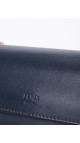 Fendi Kan I Shoulder Bag i Mørkeblå