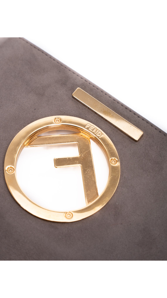 Fendi Kan I Shoulder Bag i Mørkeblå