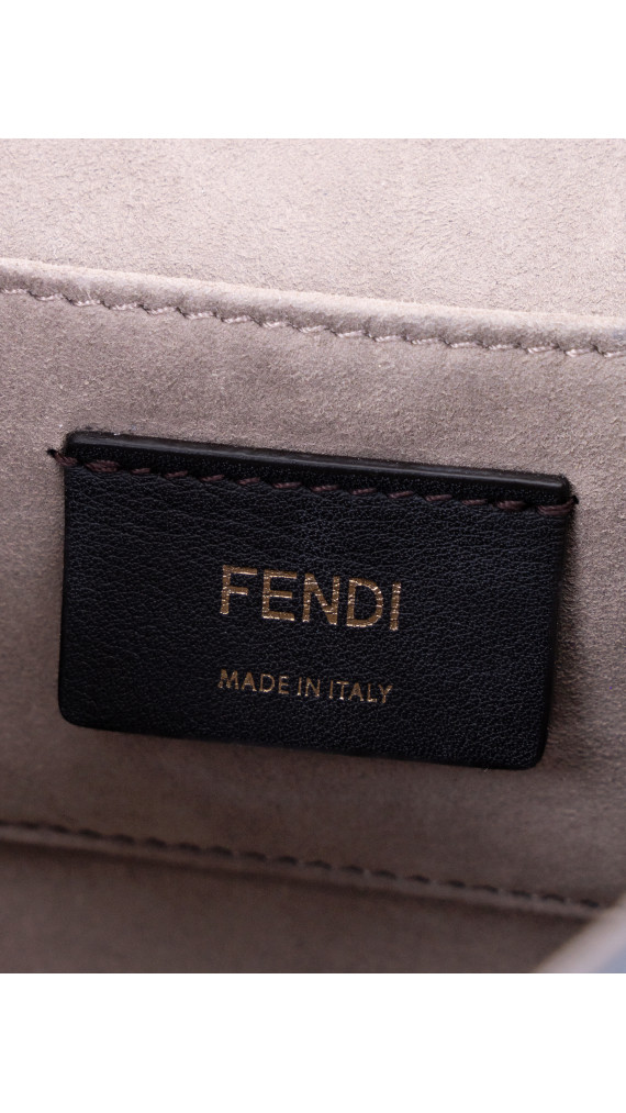 Fendi Kan I Shoulder Bag i Mørkeblå