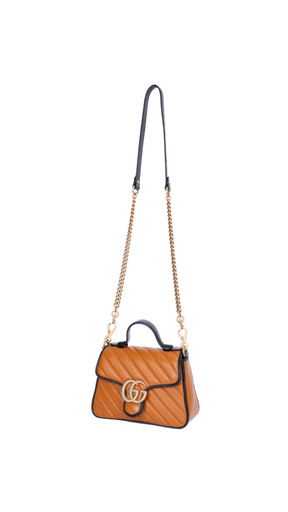 Gucci GG Marmont Small Top Handle Shoulder Bag