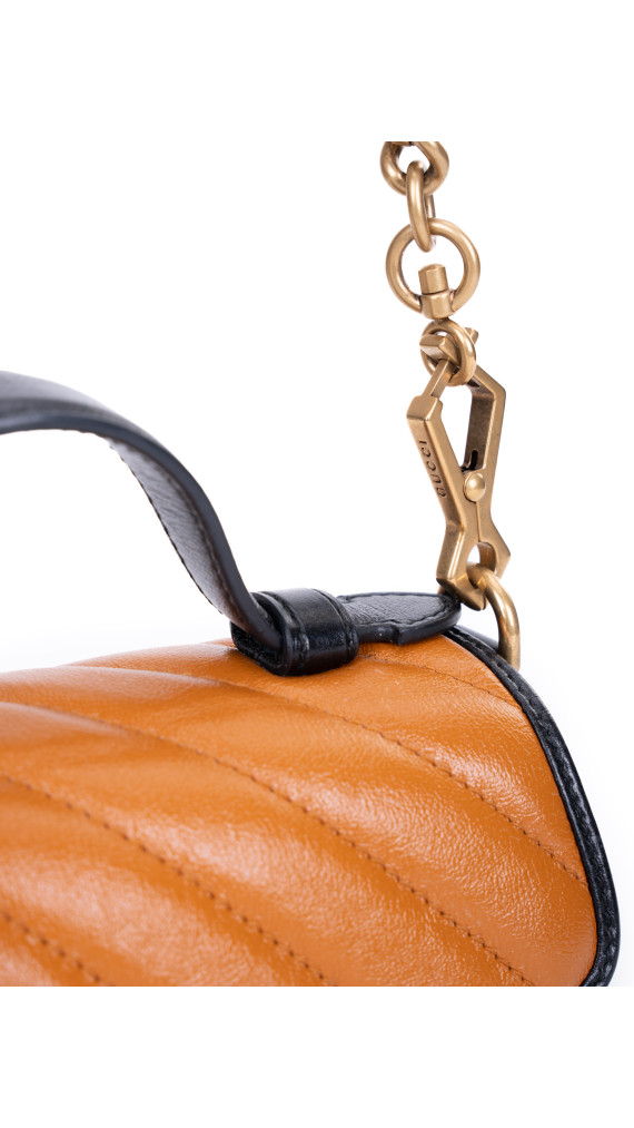 Gucci GG Marmont Small Top Handle Shoulder Bag
