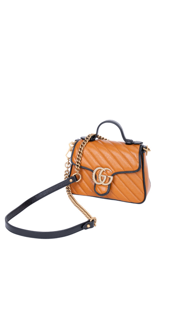 Gucci GG Marmont Small Top Handle Shoulder Bag