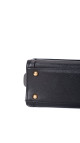 Chanel Vintage Skulderveske i Sort Caviar Skinn
