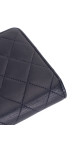 Chanel Classic Long Lommebok i Sort med Sølv CC-logo