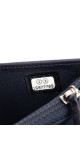 Chanel Classic Long Lommebok i Sort med Sølv CC-logo