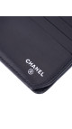 Chanel Classic Long Lommebok i Sort med Sølv CC-logo