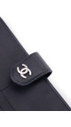 Chanel Classic Long Lommebok i Sort med Sølv CC-logo