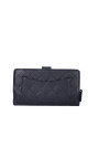 Chanel Classic Long Lommebok i Sort med Sølv CC-logo
