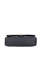 Chanel Classic Double Flap Bag Medium i Sort Lammeskinn