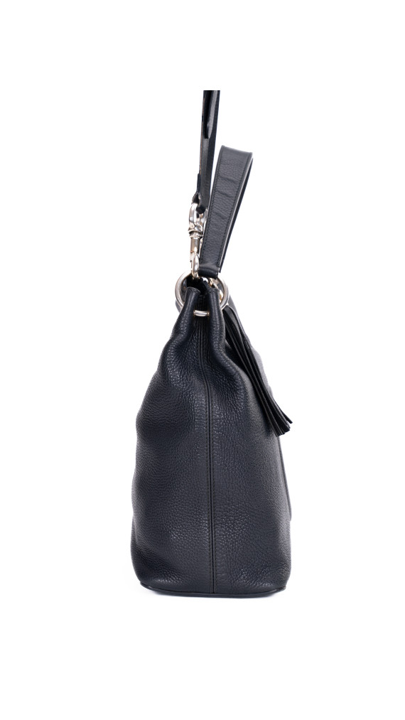Gucci Soho Leather Shoulder Bag – Sort