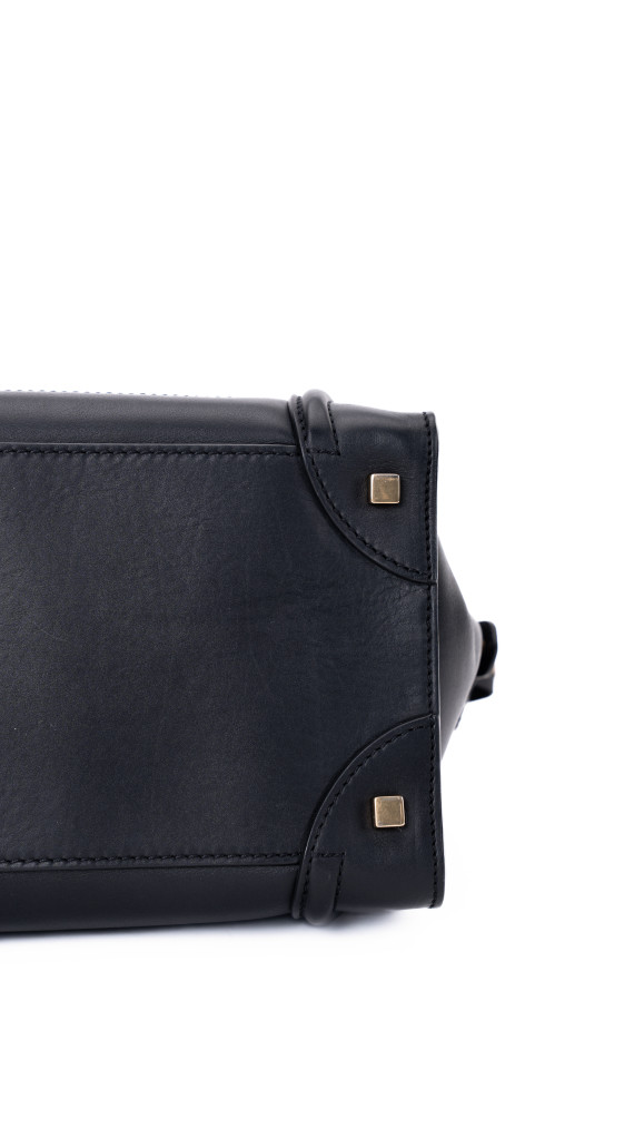 Céline Luggage Tote Mini – Sort Kalveskinn