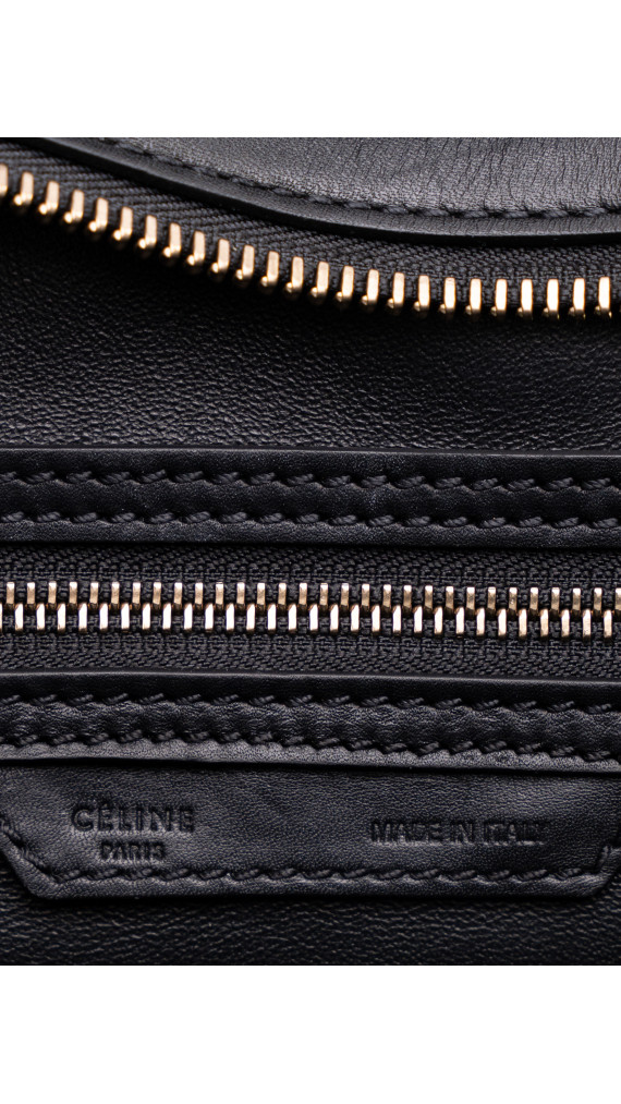 Céline Luggage Tote Mini – Sort Kalveskinn