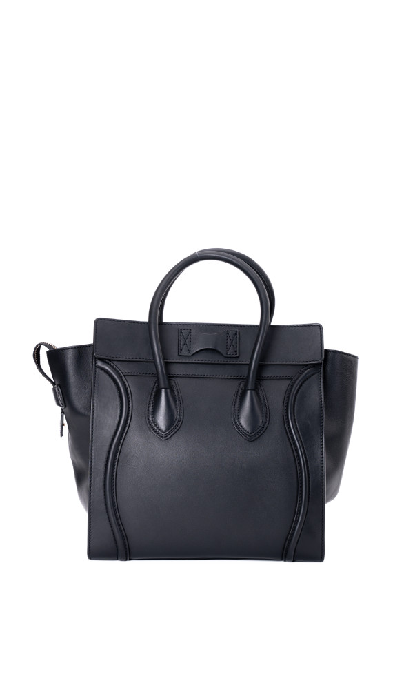 Céline Luggage Tote Mini – Sort Kalveskinn