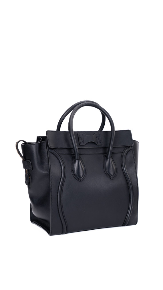 Céline Luggage Tote Mini – Sort Kalveskinn