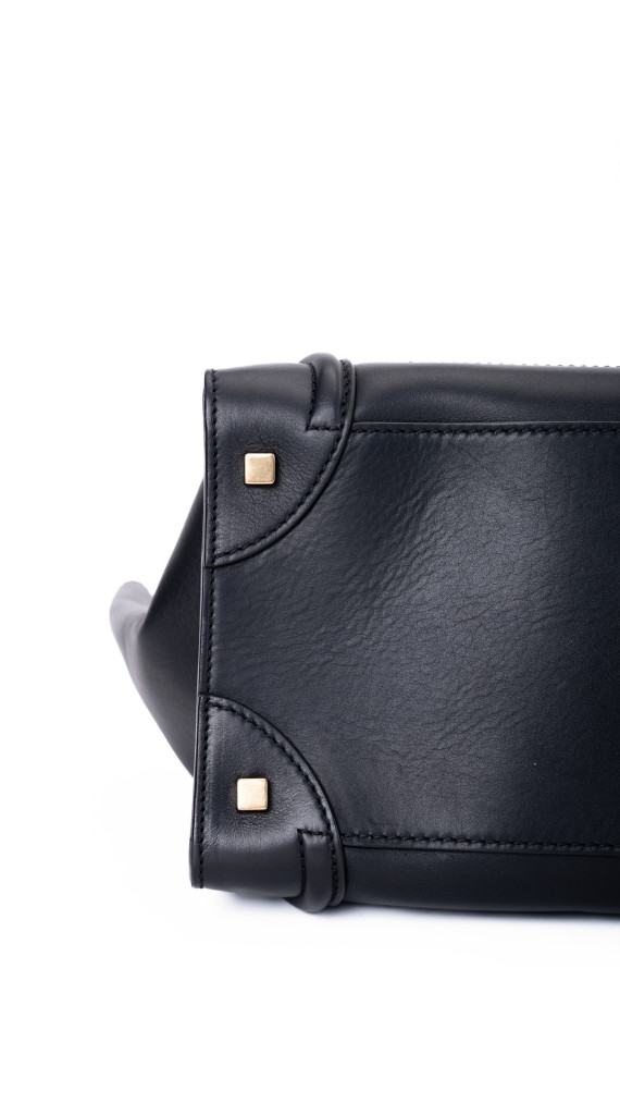 Céline Luggage Tote Mini – Sort Kalveskinn