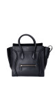 Céline Luggage Tote Mini – Sort Kalveskinn