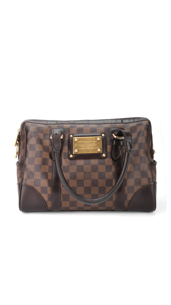 Louis Vuitton Damier Ebene Berkeley Håndveske