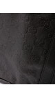 Gucci Business/PC Bag i Sort Skinn med Preget Monogram
