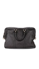 Gucci Business/PC Bag i Sort Skinn med Preget Monogram