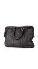 Gucci Business/PC Bag i Sort Skinn med Preget Monogram