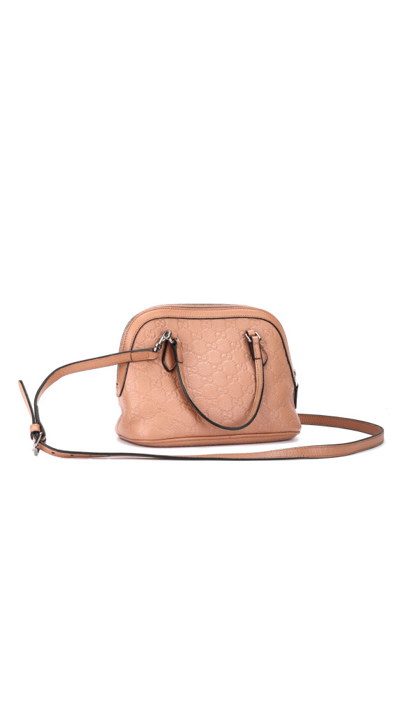 Gucci Alma Skulderveske I Preget Monogram