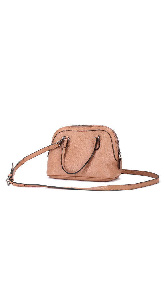 Gucci Alma Skulderveske I Preget Monogram