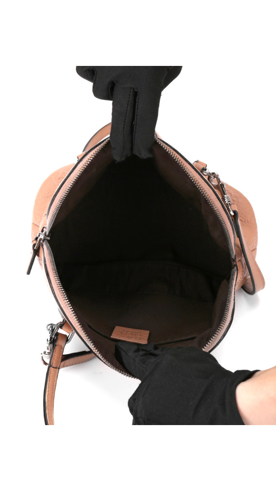 Gucci Alma Skulderveske I Preget Monogram