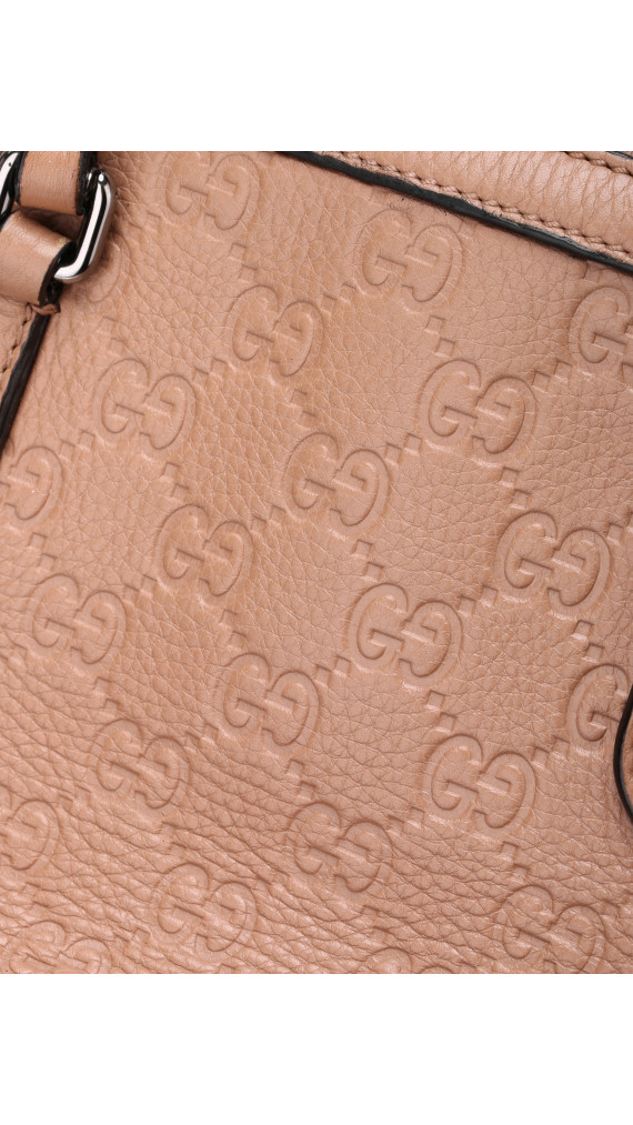 Gucci Alma Skulderveske I Preget Monogram