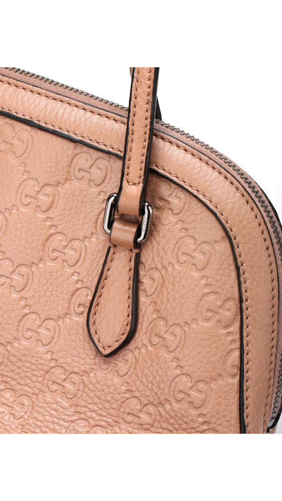 Gucci Alma Skulderveske I Preget Monogram
