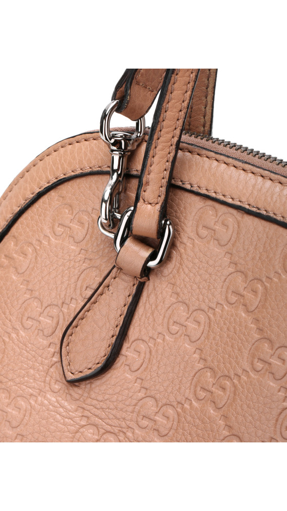 Gucci Alma Skulderveske I Preget Monogram
