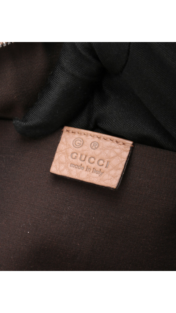Gucci Alma Skulderveske I Preget Monogram