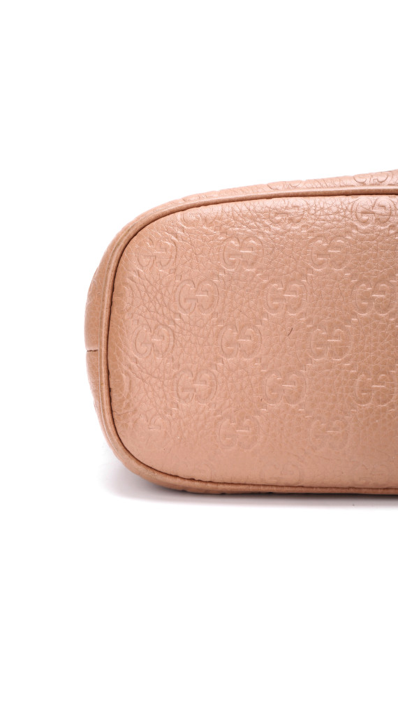 Gucci Alma Skulderveske I Preget Monogram