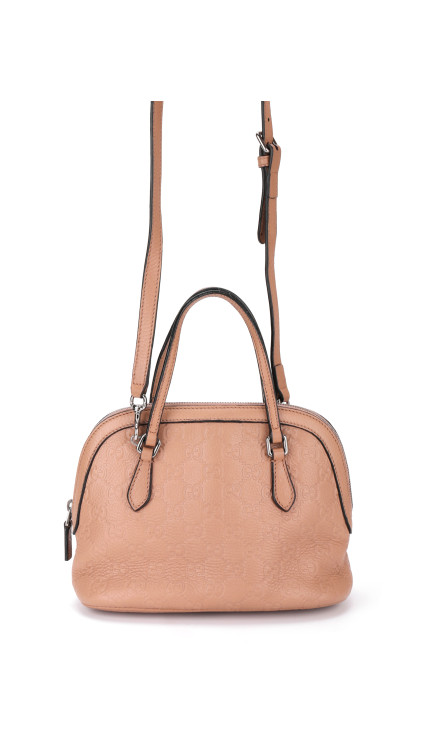 Gucci Alma Skulderveske I Preget Monogram