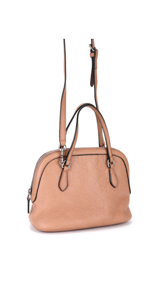 Gucci Alma Skulderveske I Preget Monogram