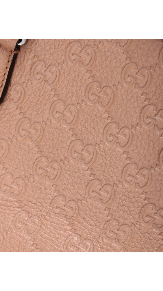 Gucci Alma Skulderveske I Preget Monogram