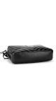 Saint Laurent Lou Camera Bag i Sort Skinn