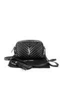 Saint Laurent Lou Camera Bag i Sort Skinn