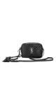 Saint Laurent Lou Camera Bag i Sort Skinn