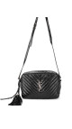 Saint Laurent Lou Camera Bag i Sort Skinn