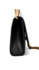 Saint Laurent Kate Tassel Skulderveske i Sort Skinn med Gullkjedestropp
