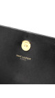 Saint Laurent Kate Tassel Skulderveske i Sort Skinn med Gullkjedestropp