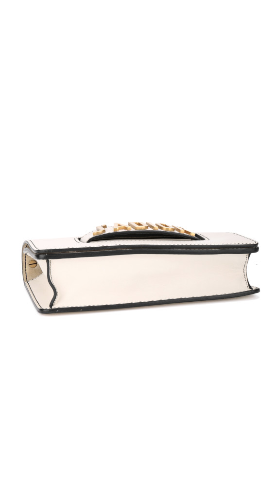 Dior J’ADIOR Flap Bag i Hvit Skinn med Gullkjedestropp