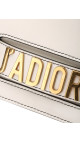 Dior J’ADIOR Flap Bag i Hvit Skinn med Gullkjedestropp