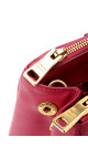 Prada Galleria Double Zip Saffiano Lux Tote Pink