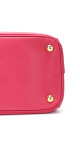 Prada Galleria Double Zip Saffiano Lux Tote Pink