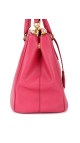Prada Galleria Double Zip Saffiano Lux Tote Pink