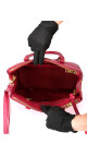 Prada Galleria Double Zip Saffiano Lux Tote Pink