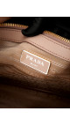 Prada Double Tote Bag i Peachy/Beige – Saffiano Skinn